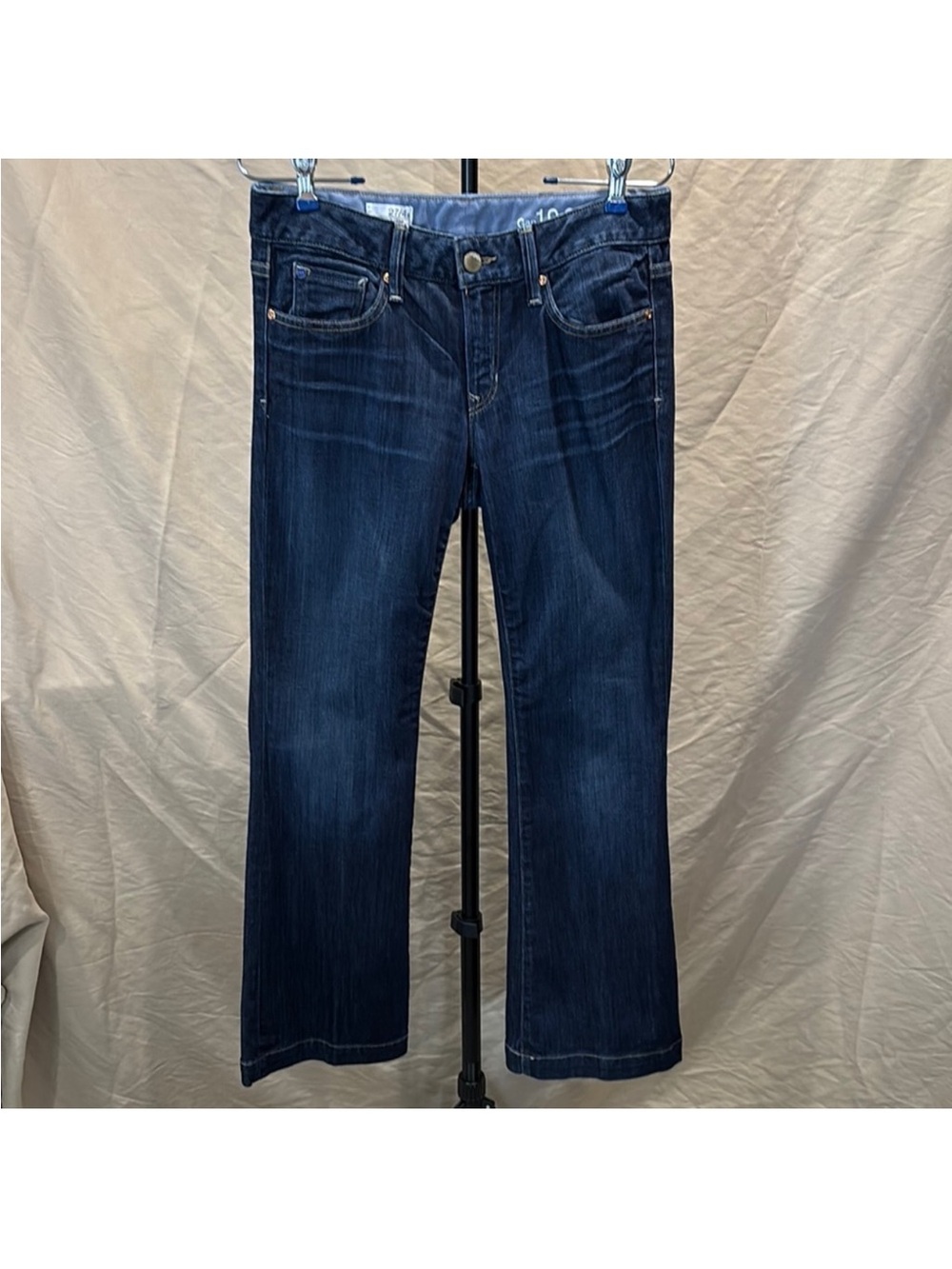 GAP Indigo Flared Wide-Leg Jeans